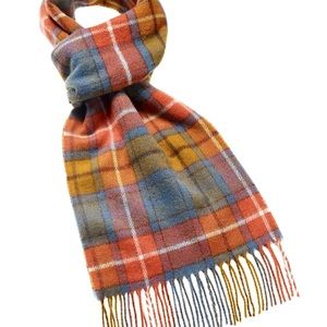 Antique Buchanan Tartan Shawl - Merino Lambswool